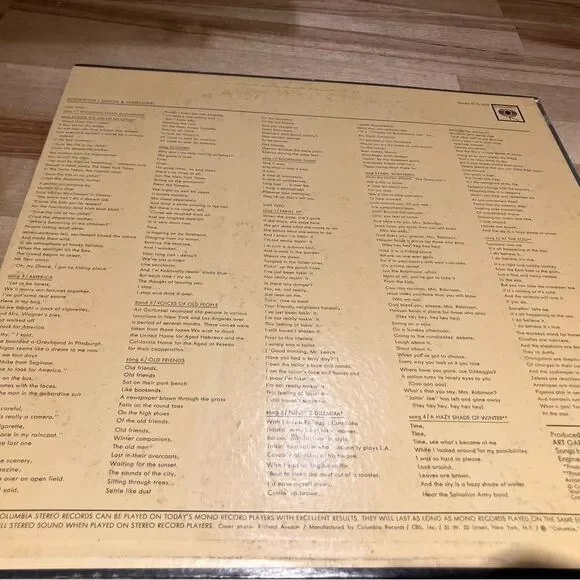 Simon and Garfunkel Bookends vinyl album, excellent condition - Picture 2 of 2